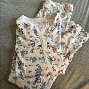 Nantucket Long Sleeve Roller Rabbit PJs